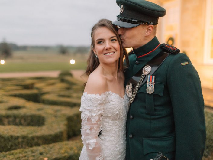 Sophie and Nicholas Wedding at Stapleford Park. New Years Eve. Holly Clark Photography.