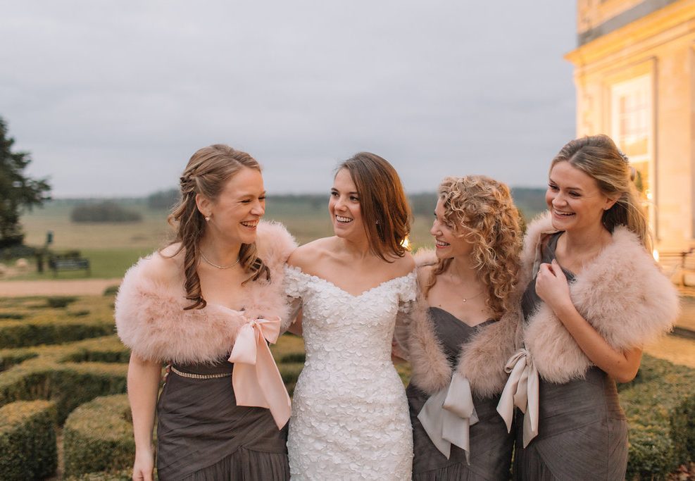 Sophie and Nicholas Wedding at Stapleford Park. New Years Eve. Holly Clark Photography.